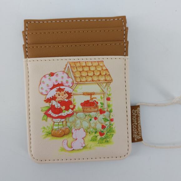 Loungefly Strawberry Shortcake Cardholder Wishing Well Wallet - Picture 6 of 10